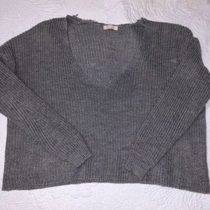 Cropped sweater